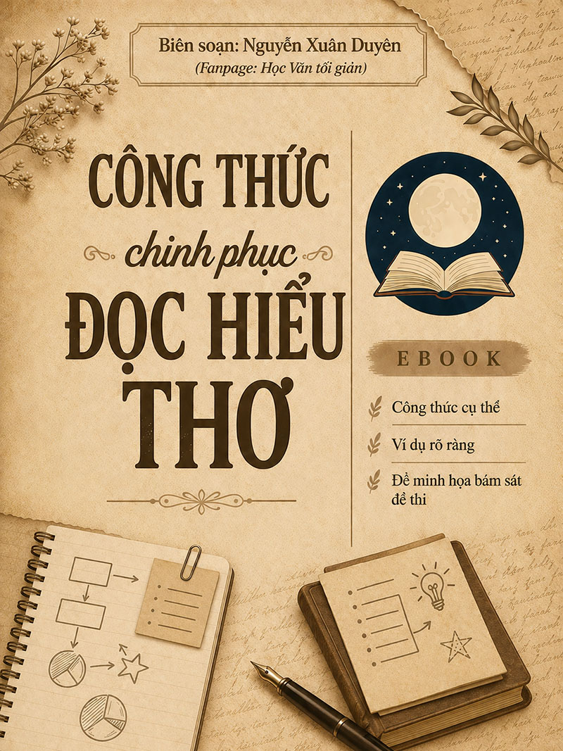 Công thức chinh phục Đọc hiểu thơ